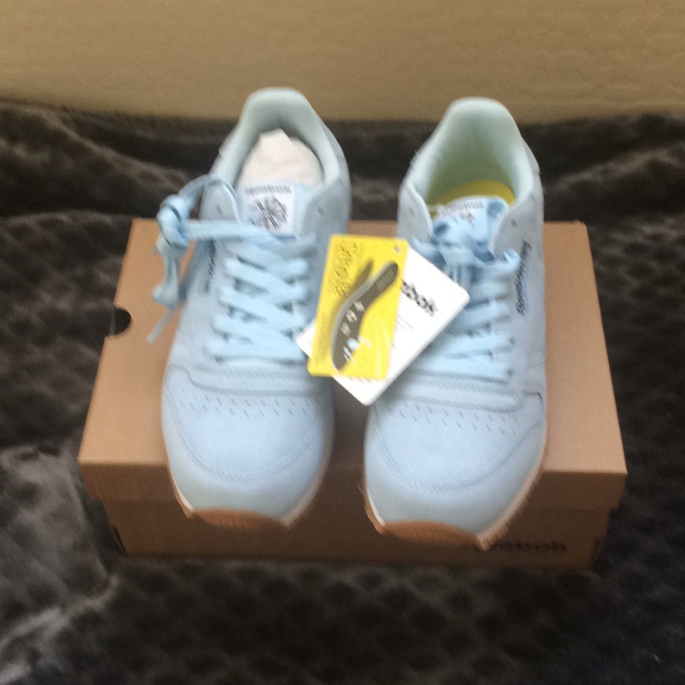 Reebok CL LTHR Pastel Junior Classic